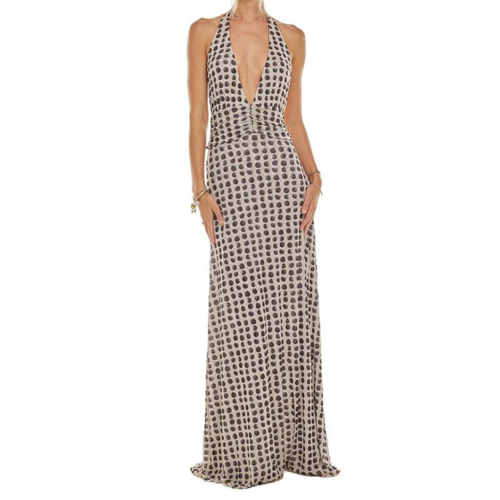 FITA™ - Elegantes Neckholder-Kleid mit Rückenausschnitt