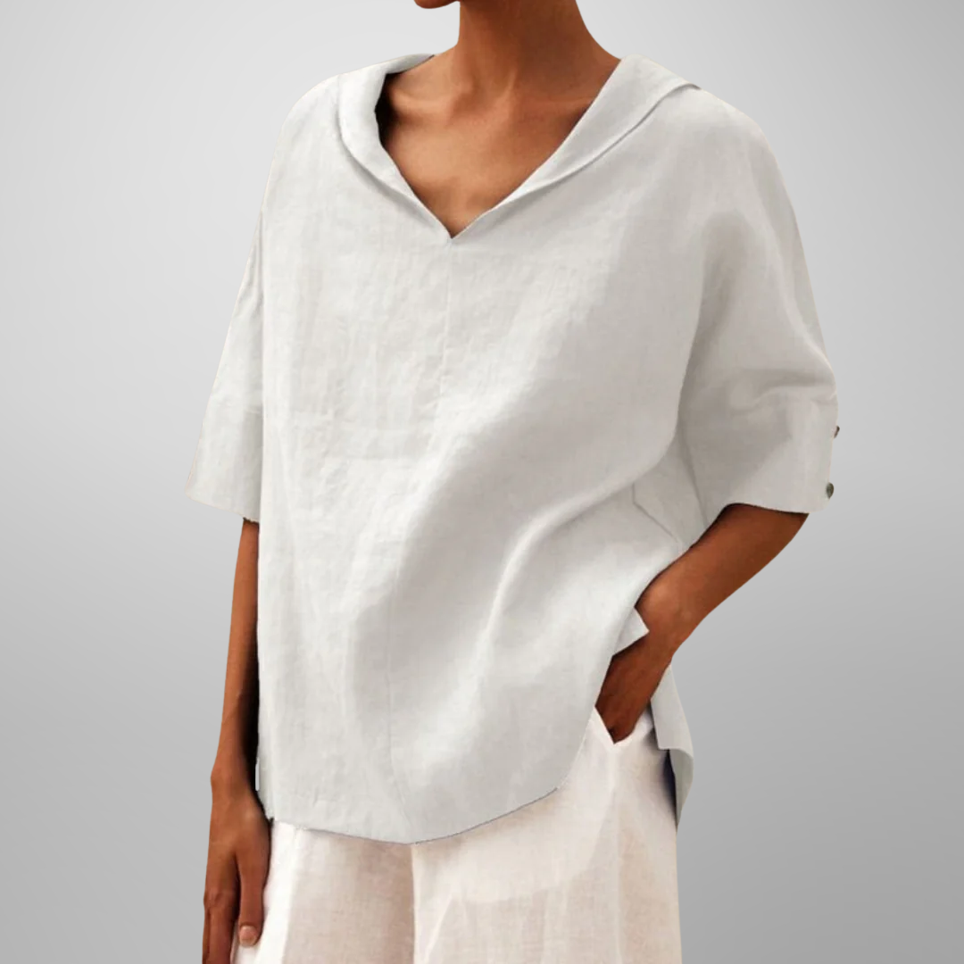 LUCY™ – Baumwoll-Bluse in lockerer Passform