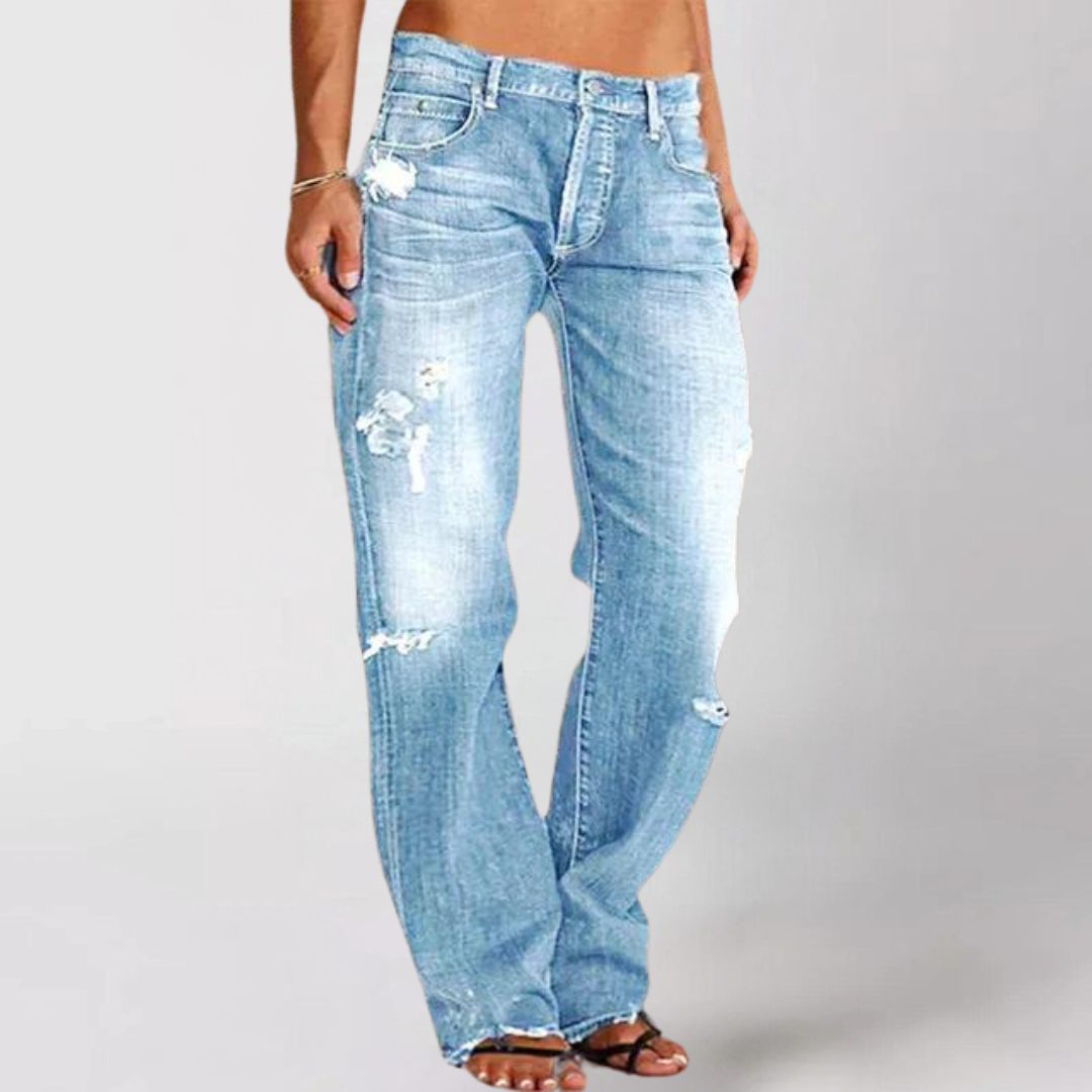 Viktoria™ Jeans mit weitem Bein
