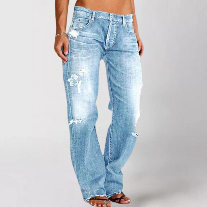 Viktoria™ Jeans mit weitem Bein