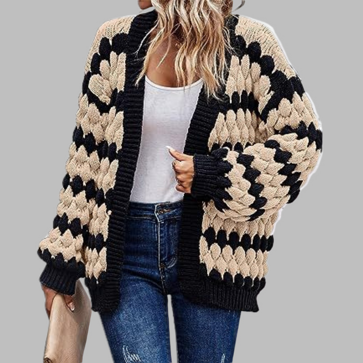 SALVACION™ – Legerer Langarm-Cardigan mit überschnittenen Schultern