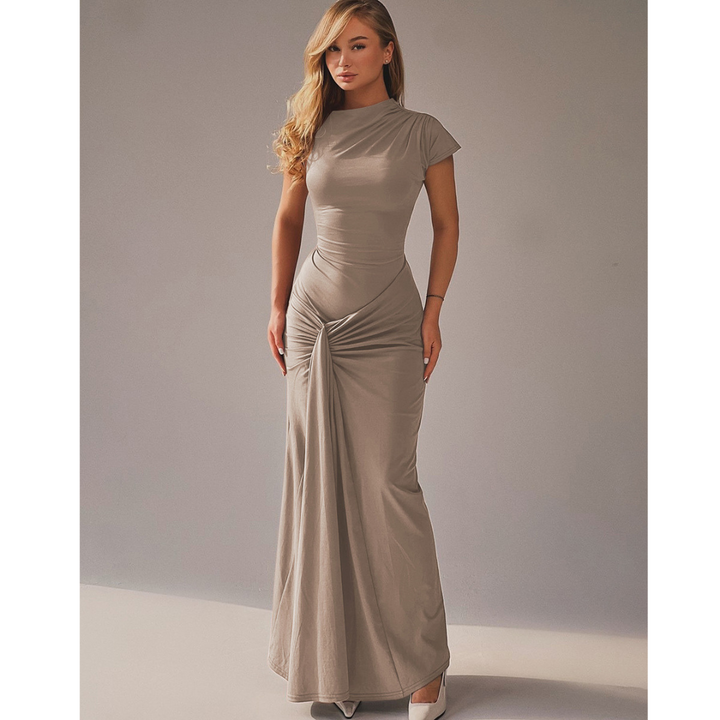 NICOLET™ - Figurbetontes Abendkleid zum Binden