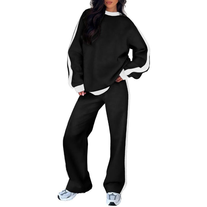 SANDI™ - Bequemes 2-teiliges Lounge-Set Sweatshirt & Hose mit geradem Bein