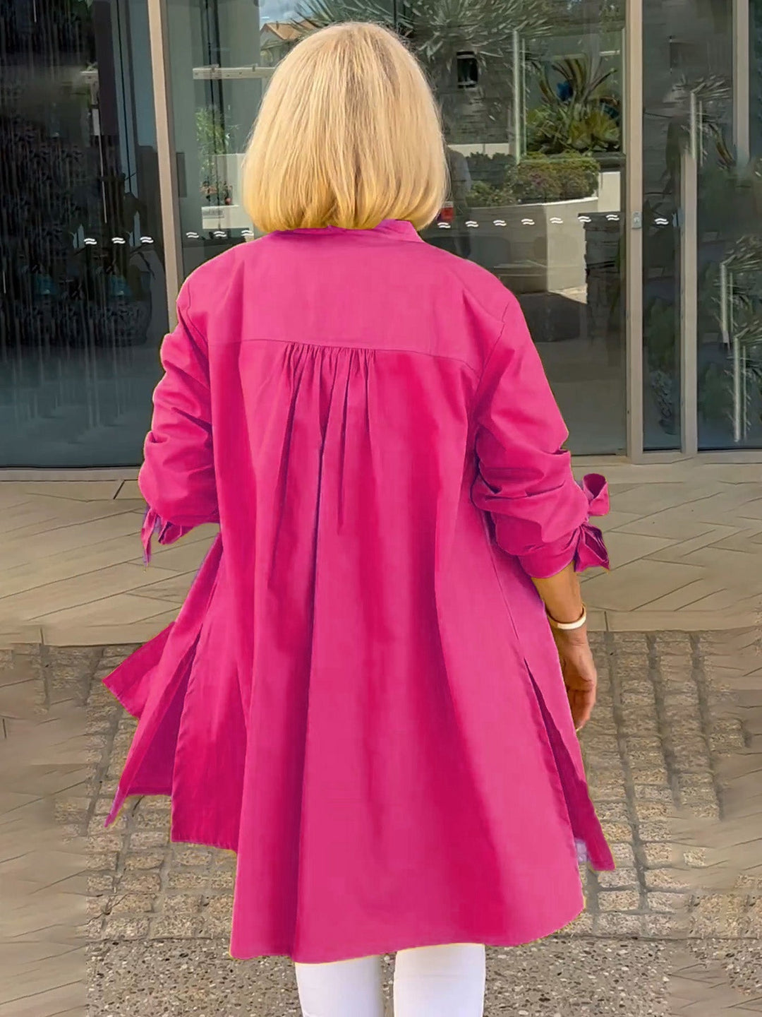 CÉLINA™ - Edle Long-Hemdjacke
