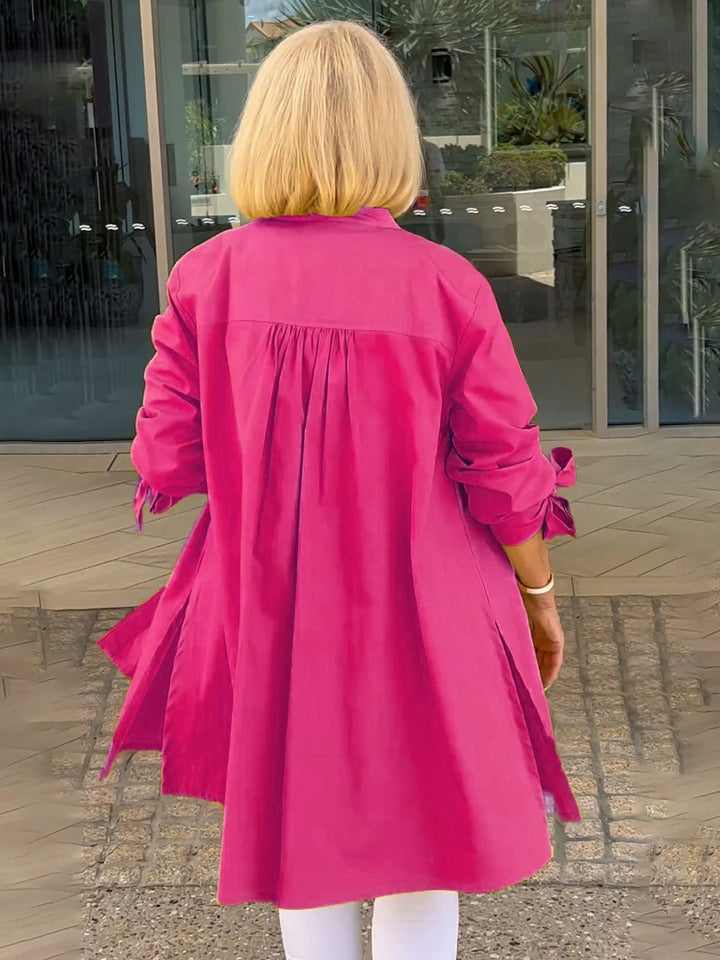 CÉLINA™ - Edle Long-Hemdjacke