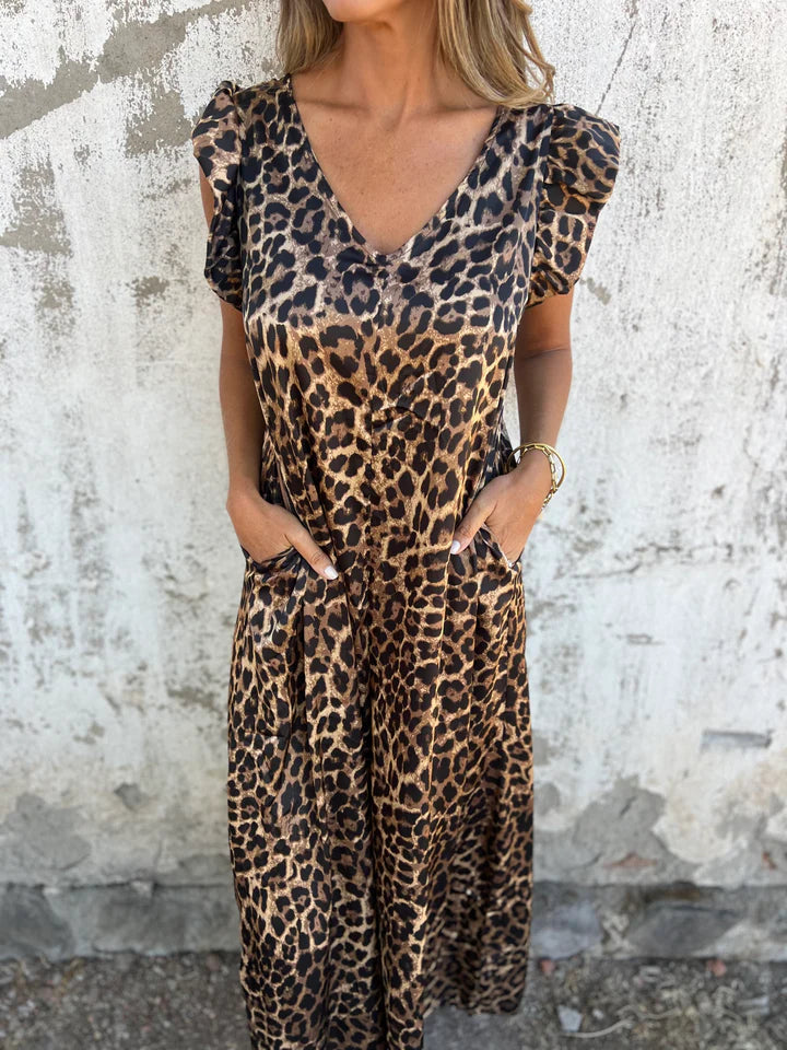 CASSANDRA™ - Trendiger V-Ausschnitt Jumpsuit