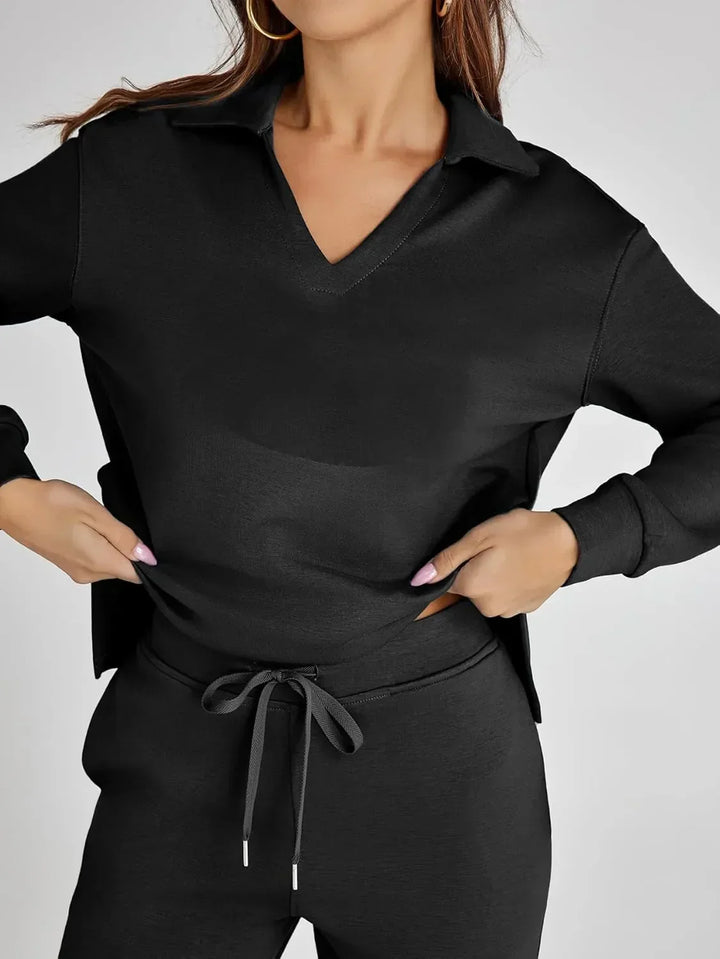 RENÉE™ – Gemütliches minimalistisches Zweiteiler-Set