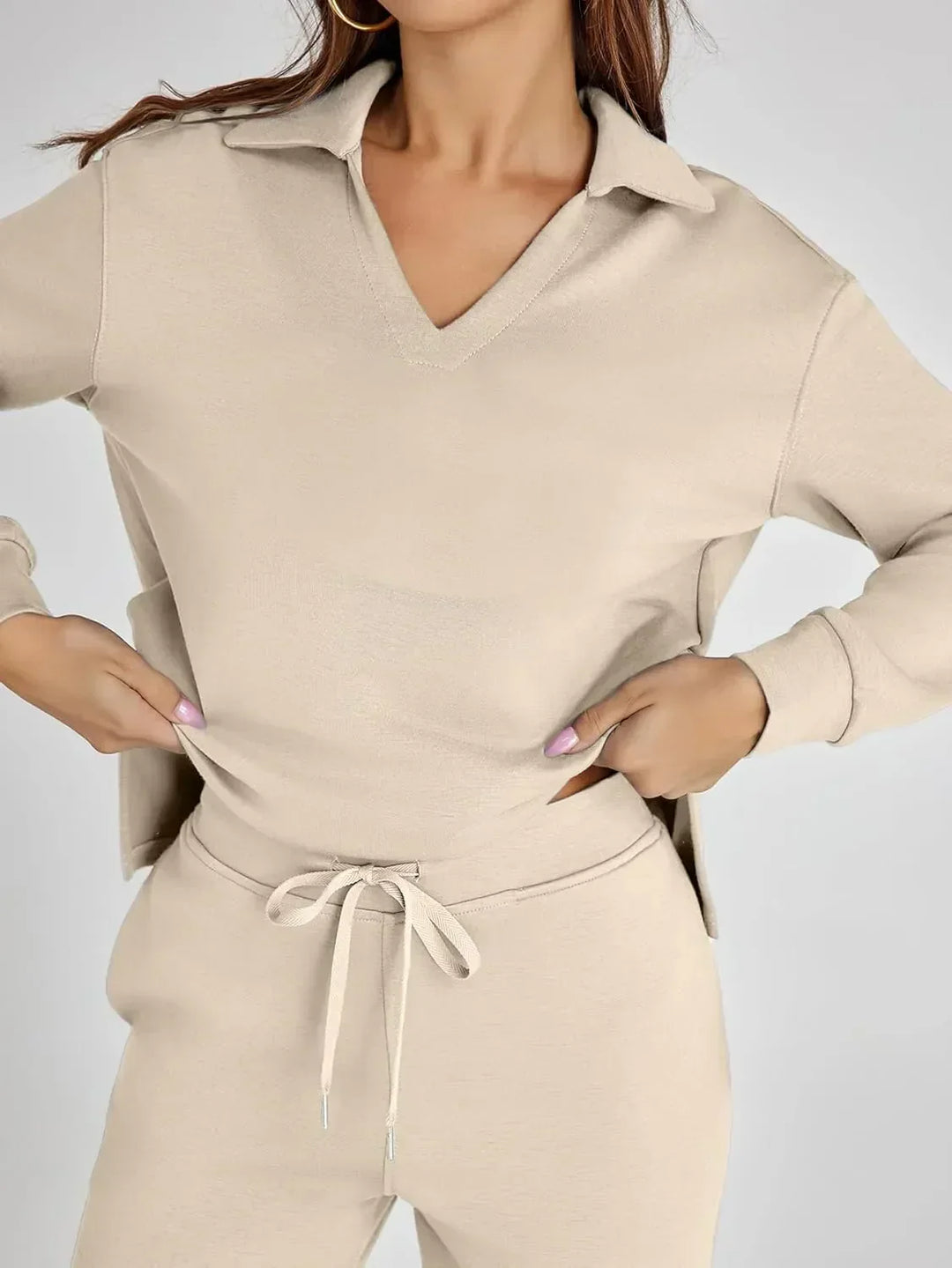 RENÉE™ – Gemütliches minimalistisches Zweiteiler-Set