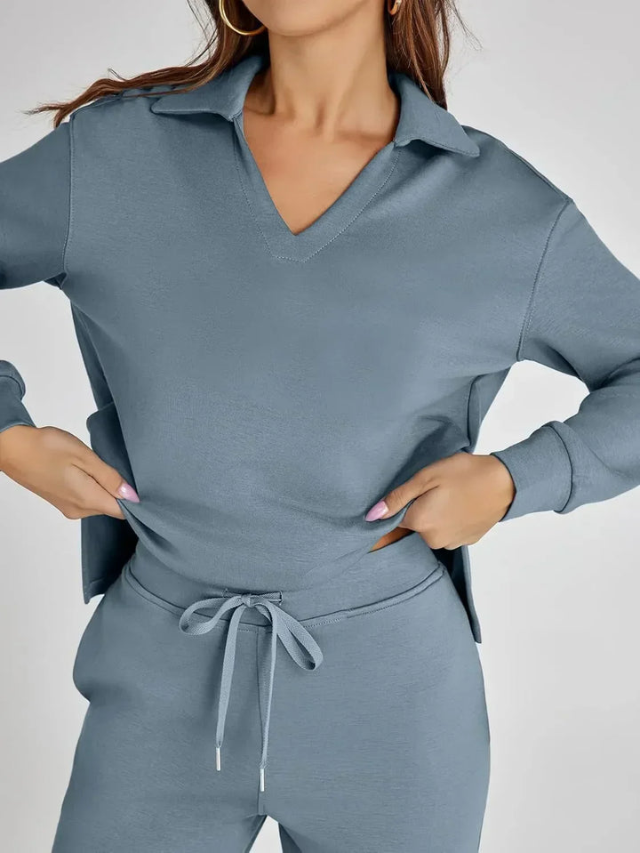 RENÉE™ – Gemütliches minimalistisches Zweiteiler-Set
