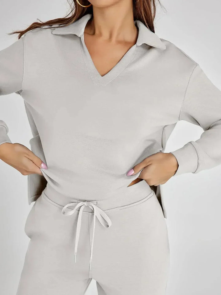 RENÉE™ – Gemütliches minimalistisches Zweiteiler-Set