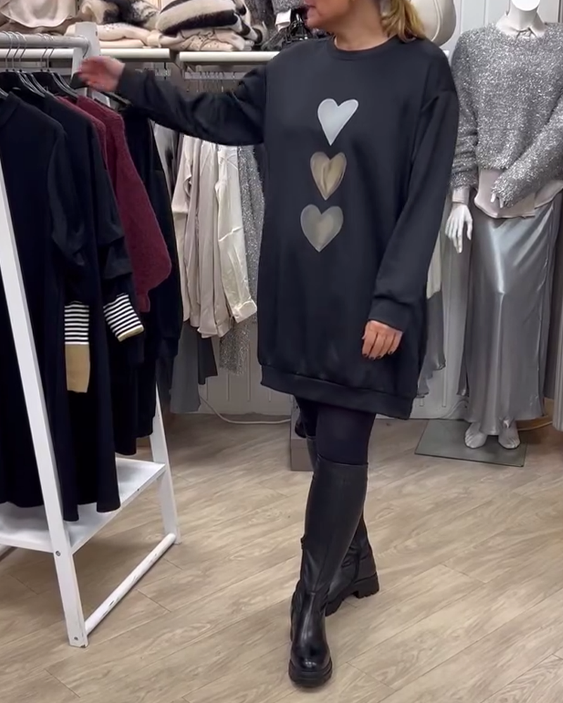 BRIANA™ – Lässiges Sweatshirt-Kleid