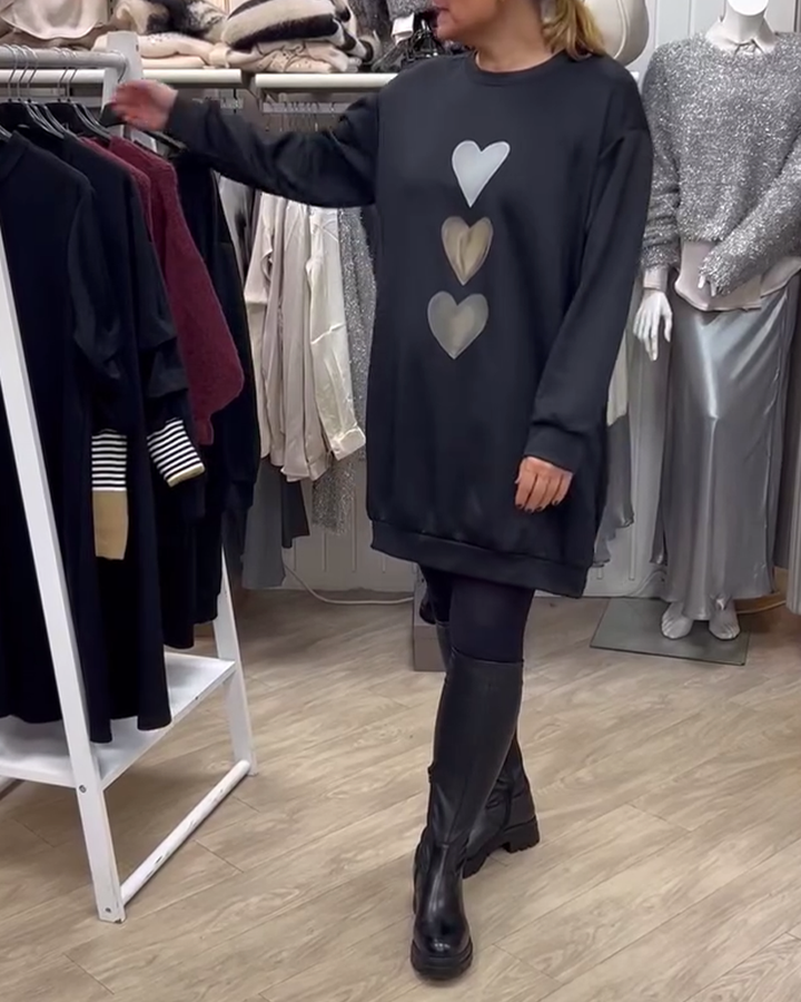 BRIANA™ – Lässiges Sweatshirt-Kleid