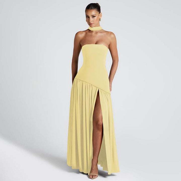 LINDSAY™ – Elegantes ärmelloses, eng anliegendes Maxi-Abendkleid