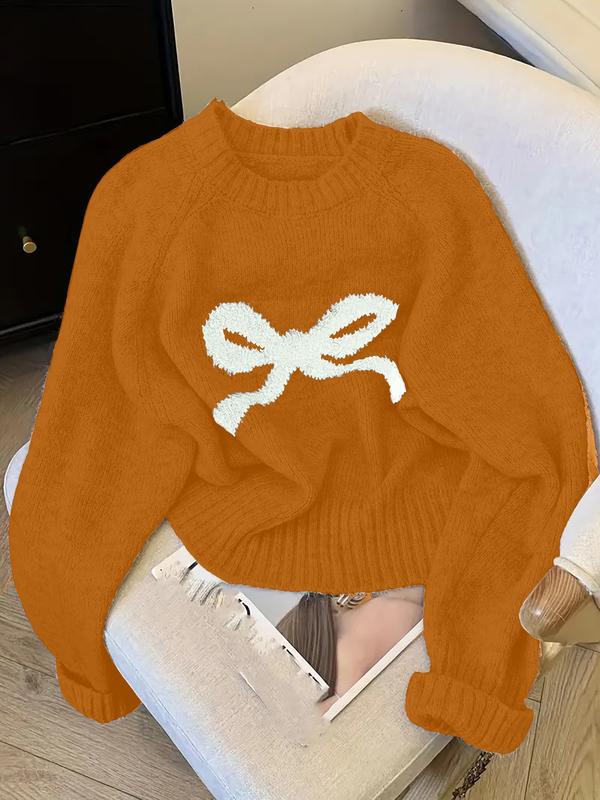 GRACIE™ - Eleganter Strickpullover mit Schleife für Herbst- und Wintermode