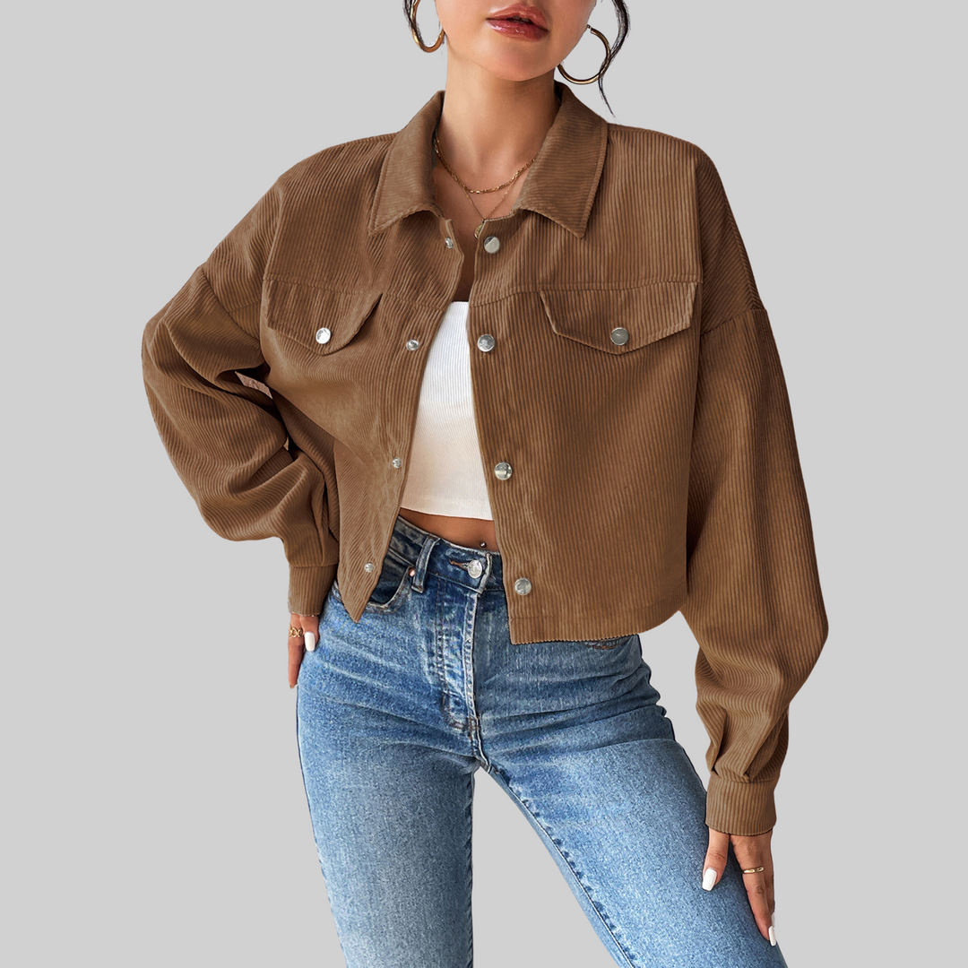 ESTRELLA™ – Klassische Jacke mit Hemdkragen und Knopfleiste