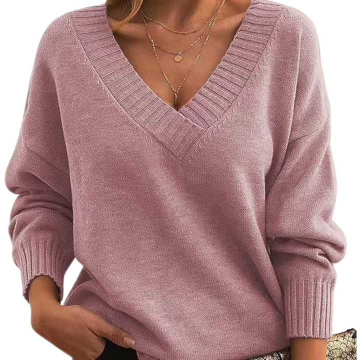 LILLIAN™ – Leichter V-Pullover
