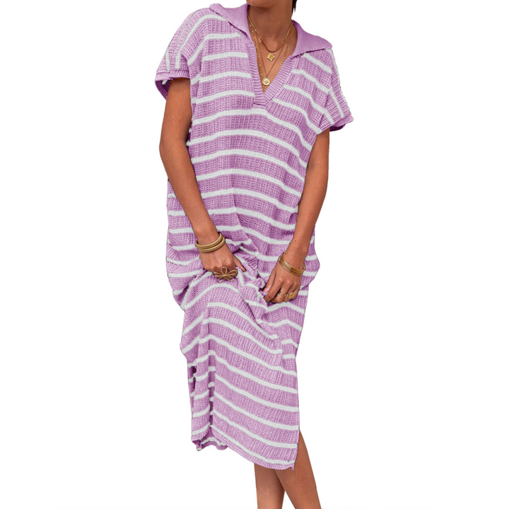ODESSA™ - Sommerliches, elegantes Maxikleid mit Schlitz