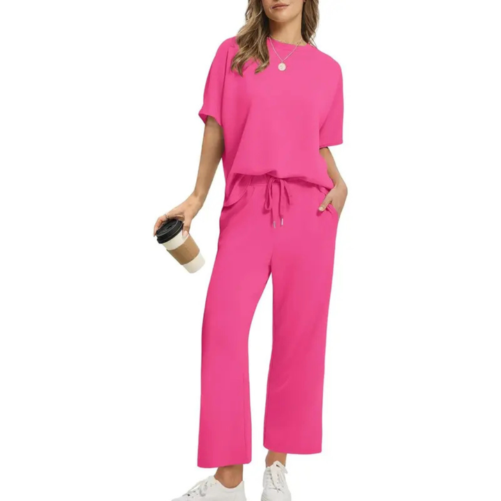 JULIE™ – Oversized Cropped Lounge-Set für Damen