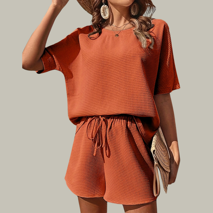 NIEVES™ – Lässiges Sommer-Loungewear-Set in großen Größen