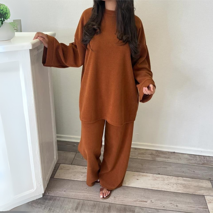 UNI™ - Legeres Oberteil und weite Hose Set