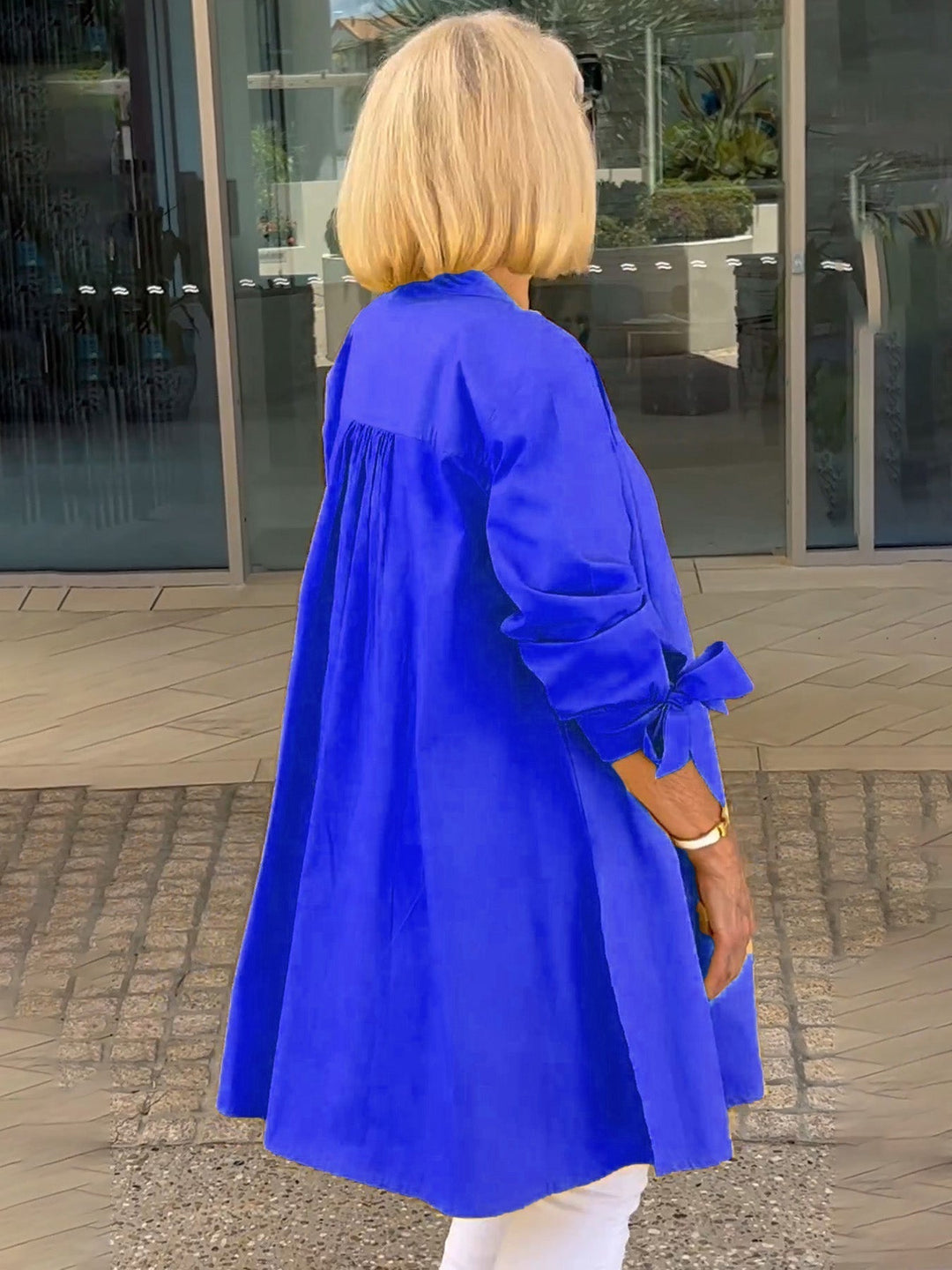 CÉLINA™ - Edle Long-Hemdjacke