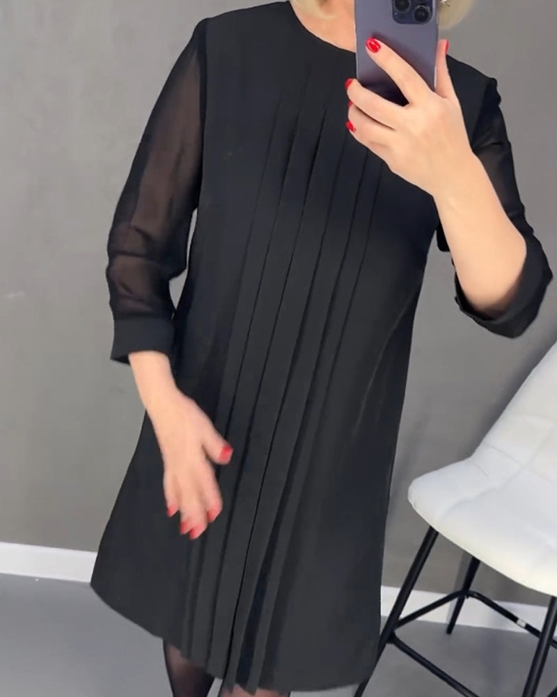 MARGOT™ - Elegantes Plisseekleid
