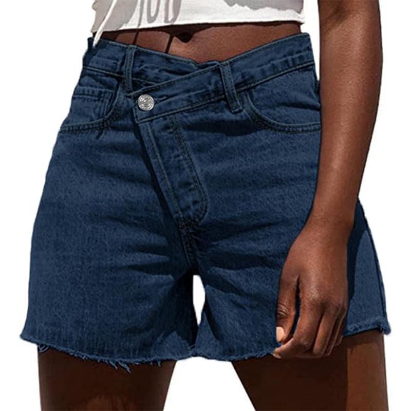 BITUIN™ – Lässige High Waist Crossover Sommer-Shorts