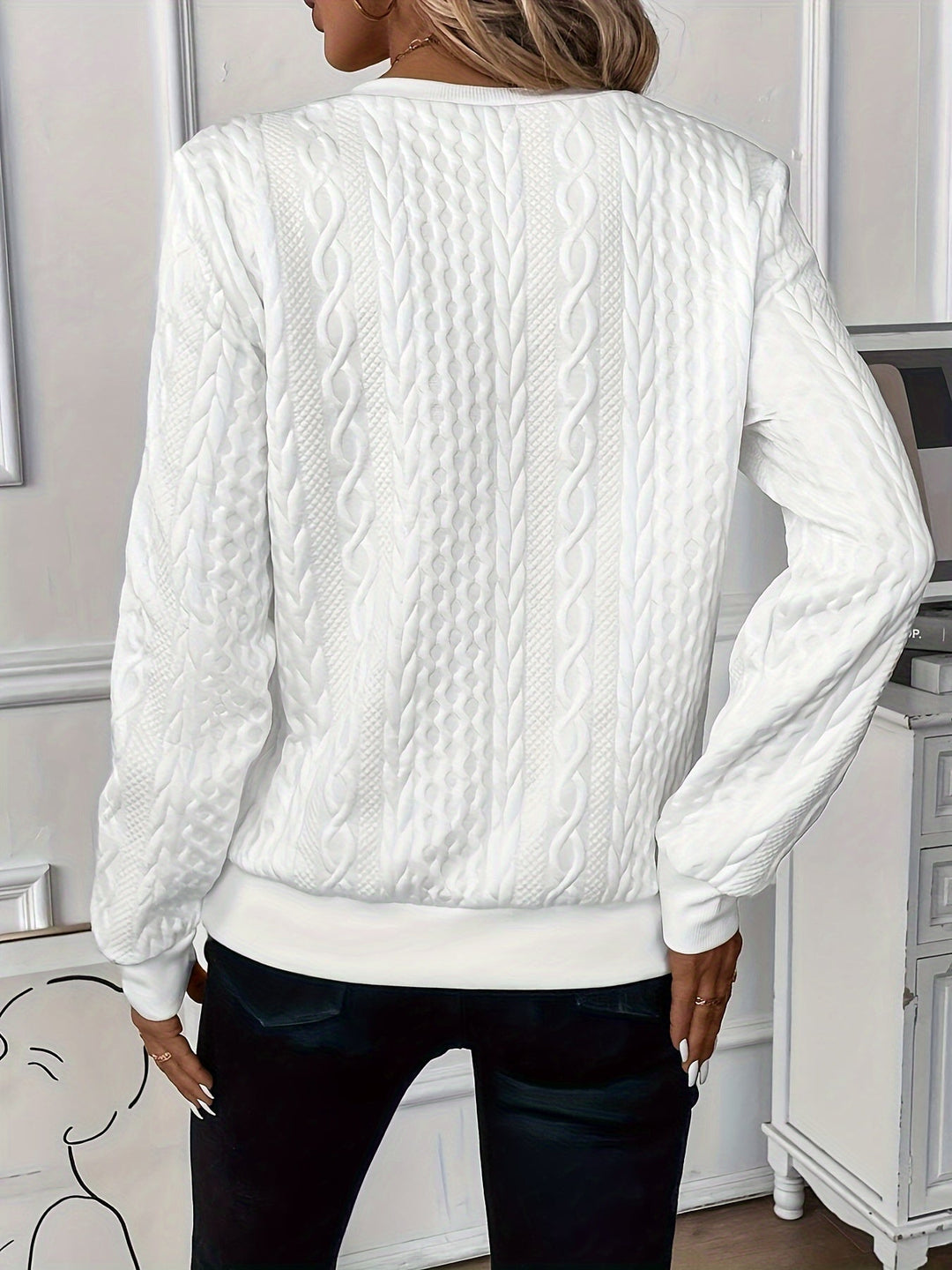 EMMA™ | Eleganter Quarter-Zip Pullover