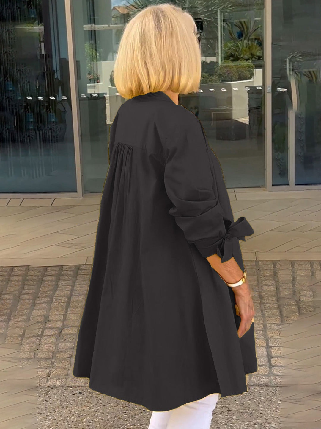 CÉLINA™ - Edle Long-Hemdjacke