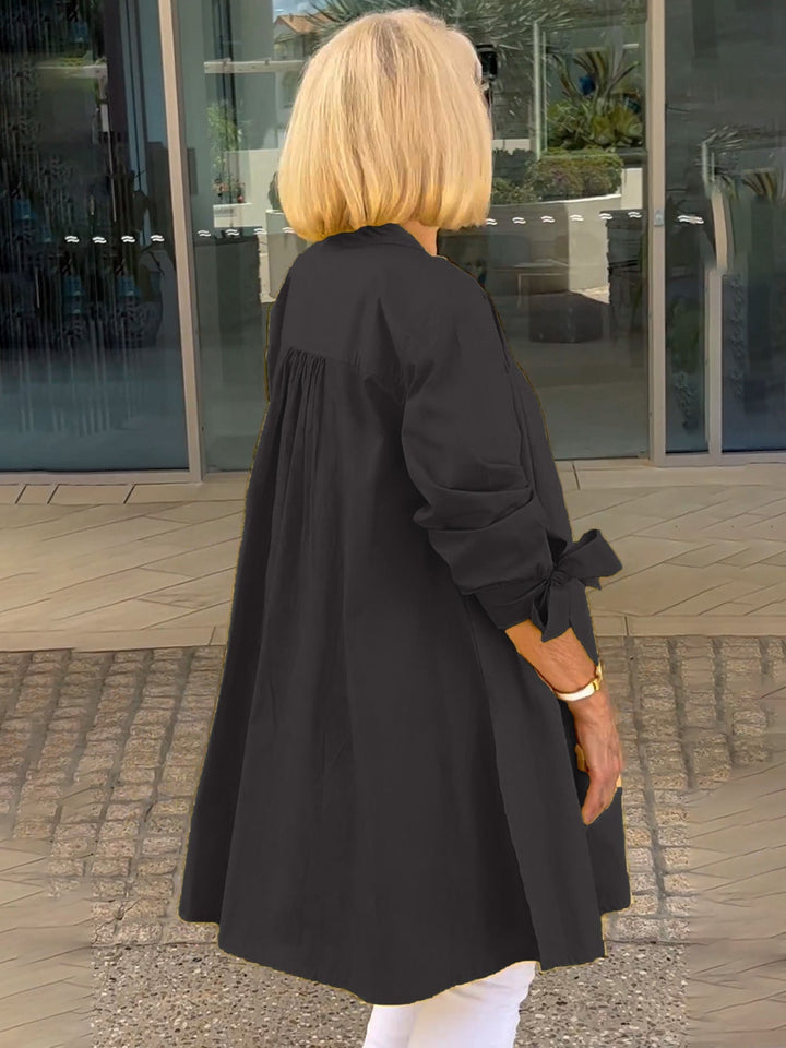 CÉLINA™ - Edle Long-Hemdjacke
