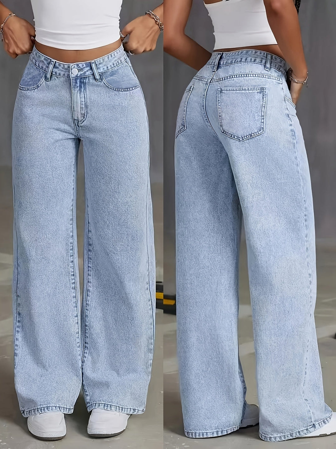 PHILIPPA™ – Trendige High-Waist-Jeans