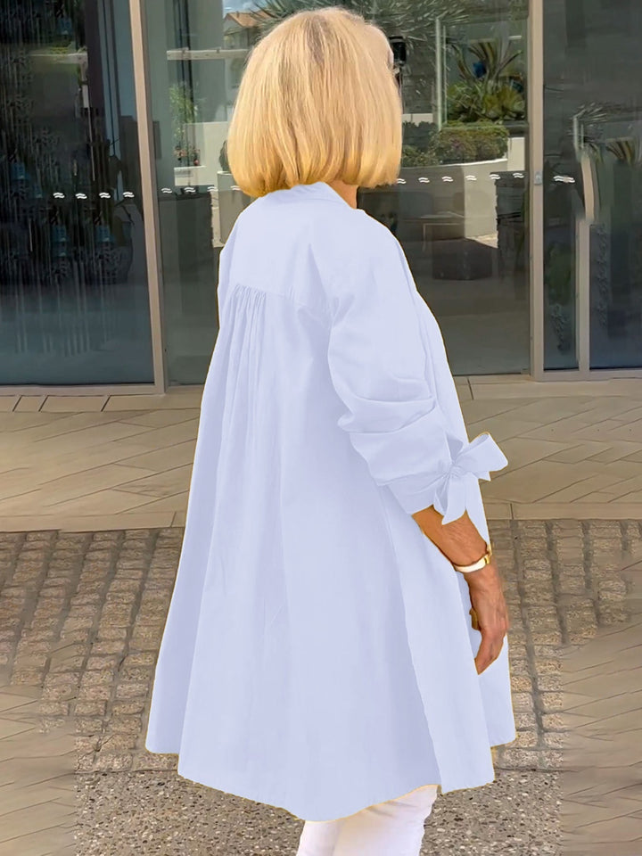 CÉLINA™ - Edle Long-Hemdjacke