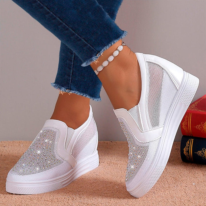 SABRINA™ – Moderne Glitzer-Sneaker