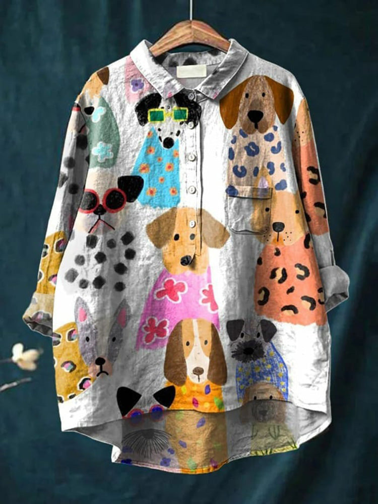 QUIMMY™ - Hunde-Kunst-Shirt