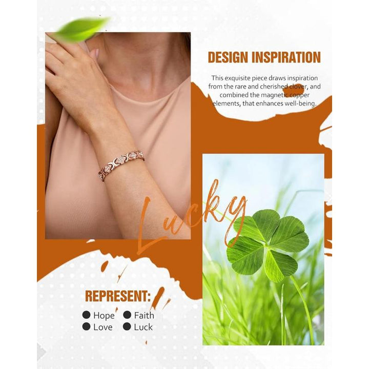 MONIQUE™ - Elegantes magnetisches Kupferarmband
