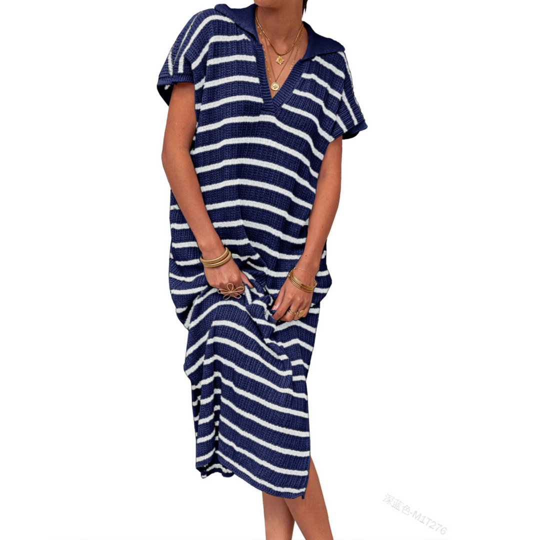ODESSA™ - Sommerliches, elegantes Maxikleid mit Schlitz