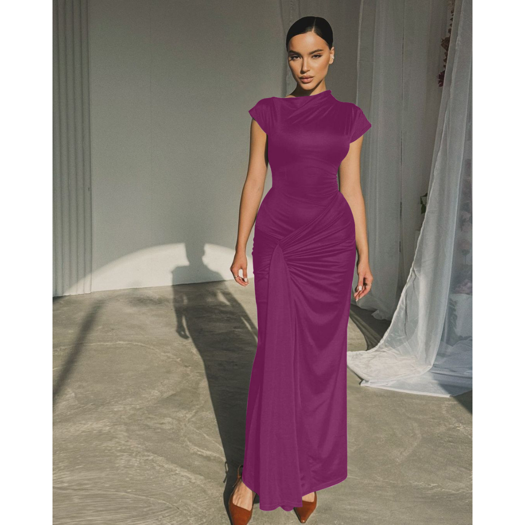 NICOLET™ - Figurbetontes Abendkleid zum Binden