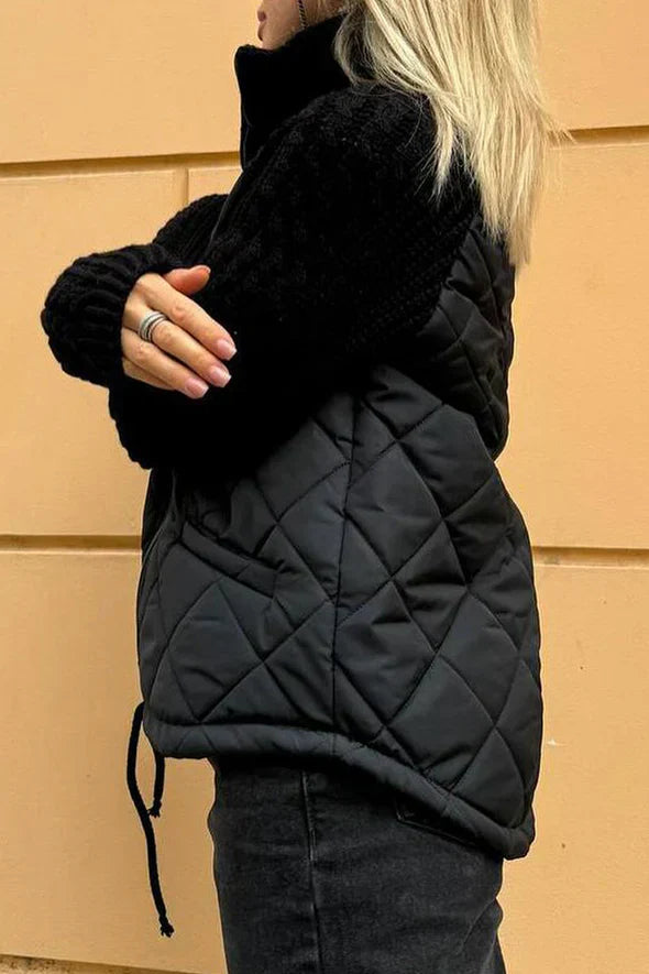 REINA™ - Steppstrickjacke
