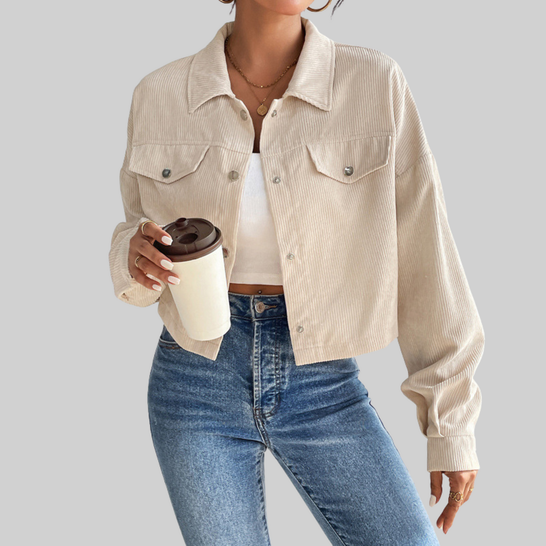 ESTRELLA™ – Klassische Jacke mit Hemdkragen und Knopfleiste