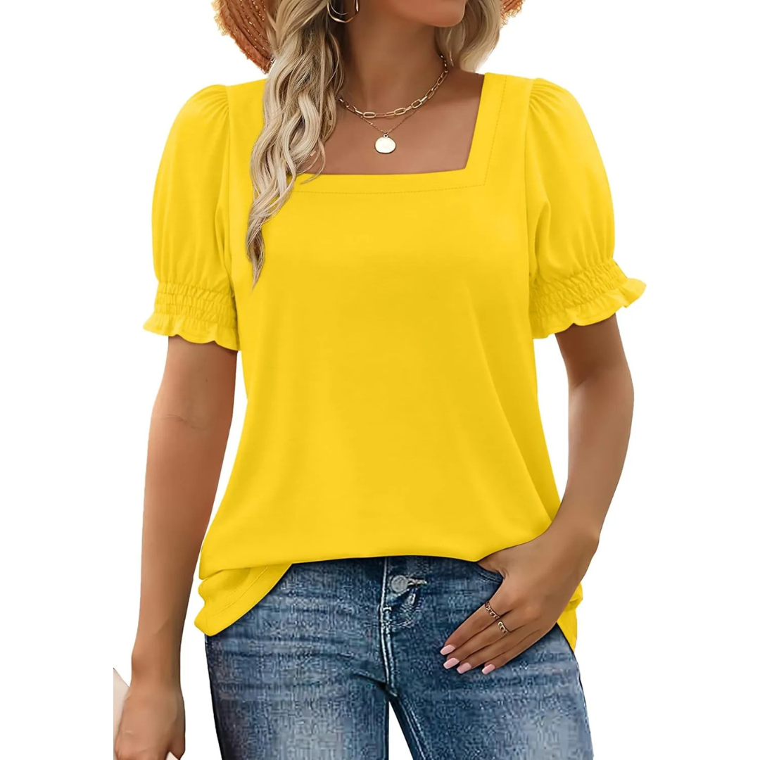 JOSEPHINE™ - Leichtes Sommer-Essential mit Rüschenärmeln