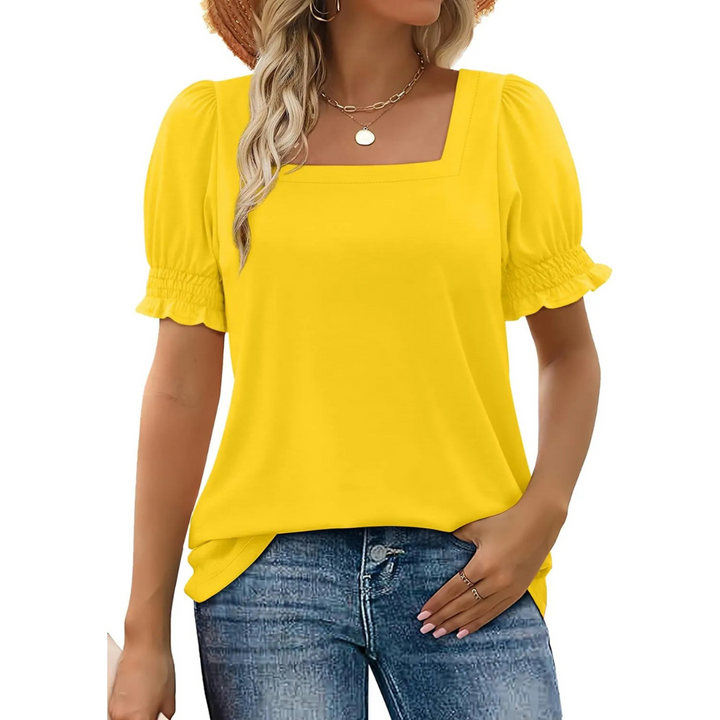 JOSEPHINE™ - Leichtes Sommer-Essential mit Rüschenärmeln
