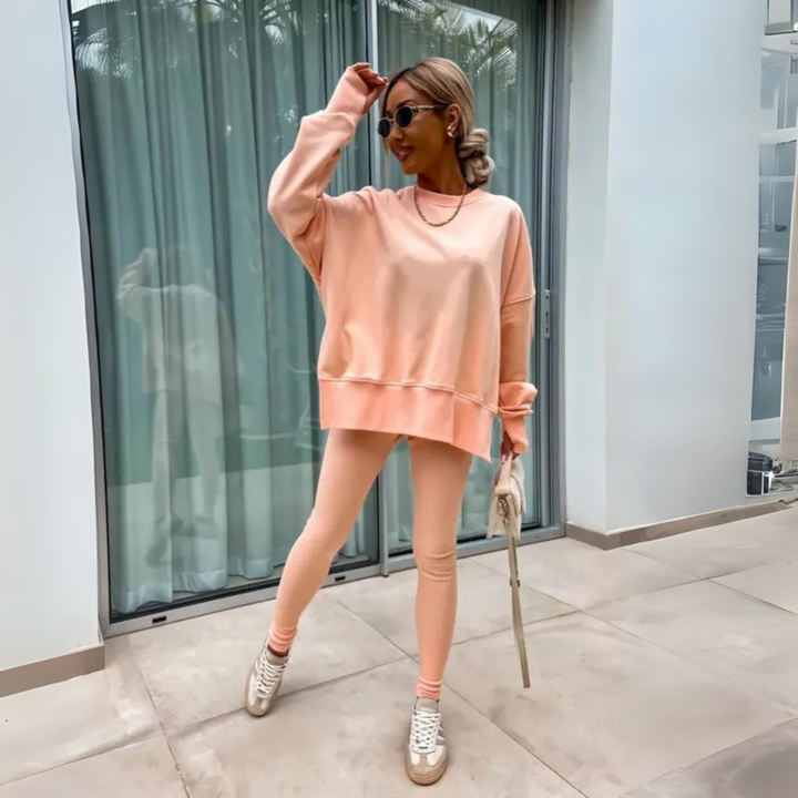 YACHI™ - Freizeit-Set aus langärmeligem Sweatshirt und Hose