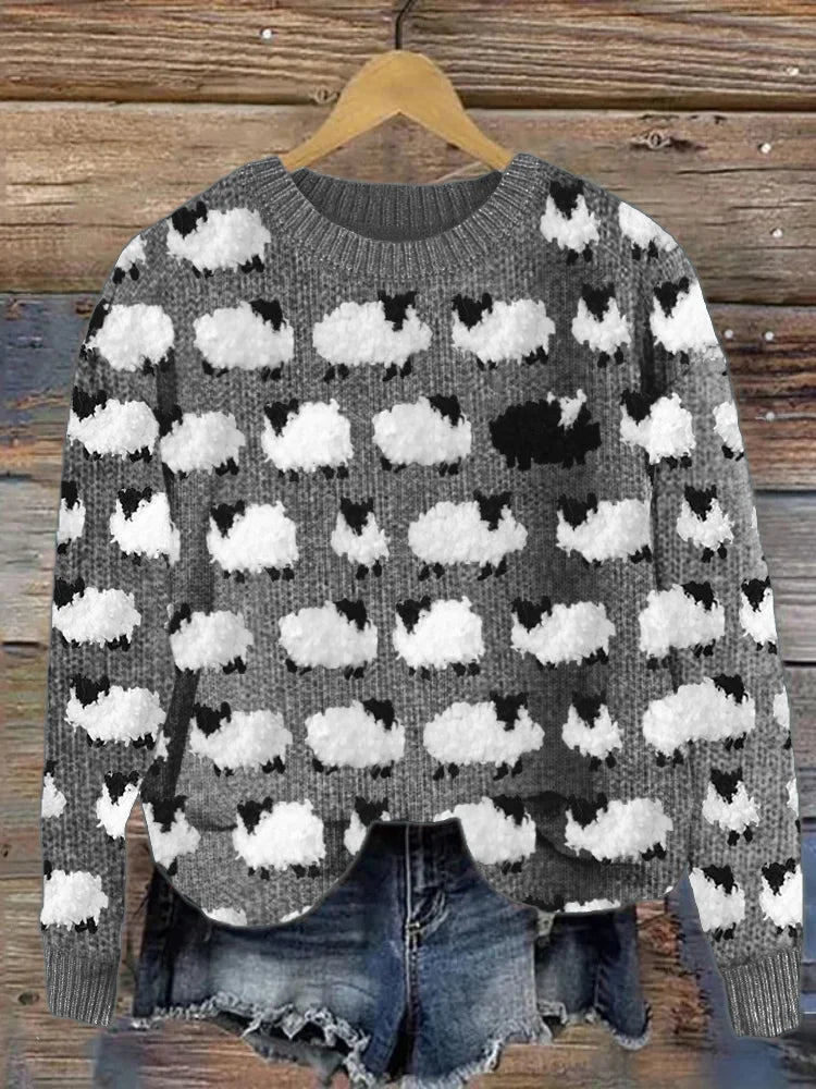 ELIANA™ – Ausgefallener Strickpullover