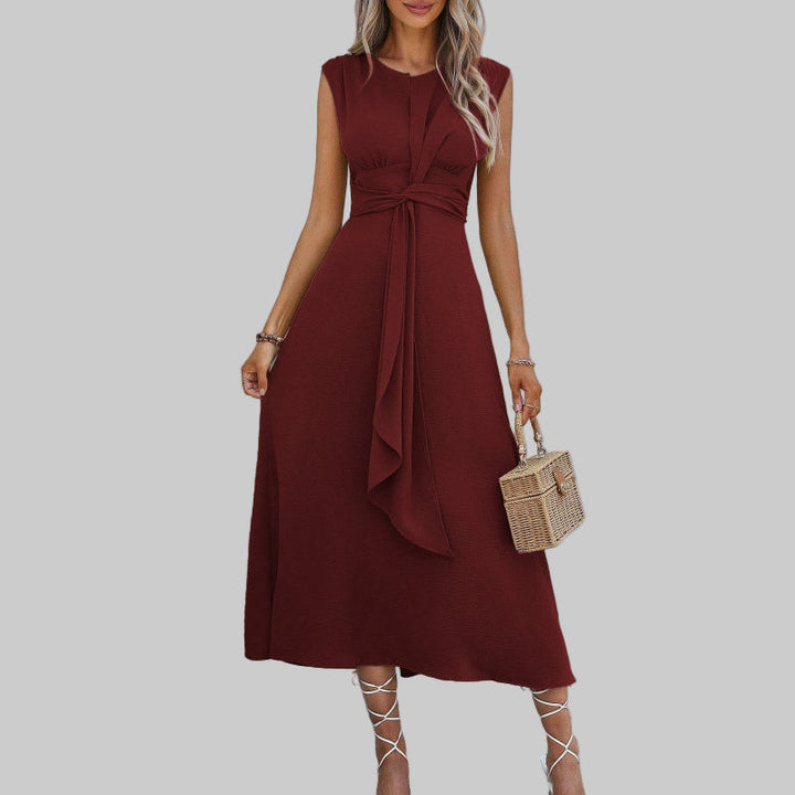 REESE™ - Elegantes ärmelloses Maxikleid mit Rundhalsausschnitt