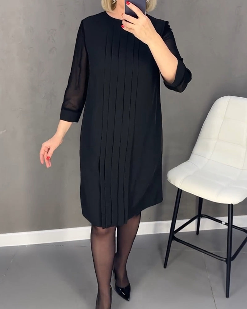 MARGOT™ - Elegantes Plisseekleid