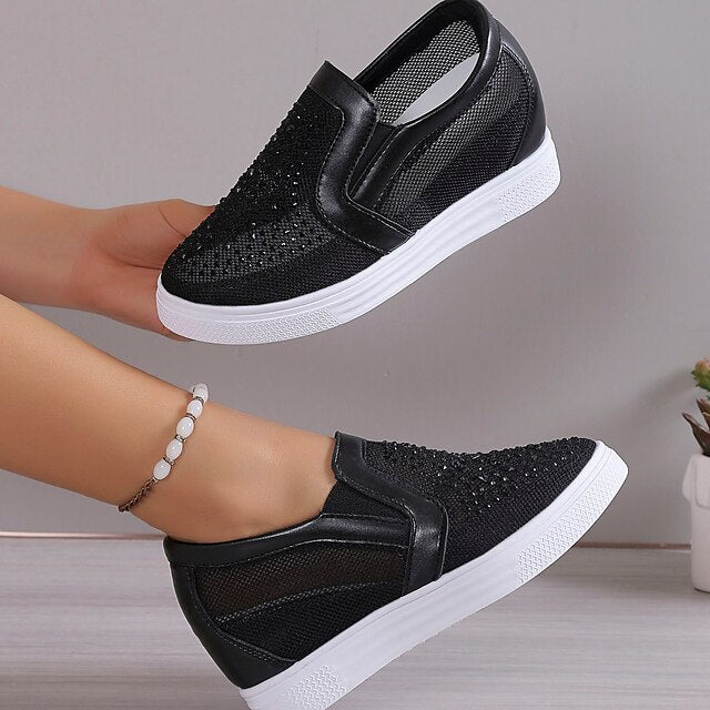 SABRINA™ – Moderne Glitzer-Sneaker
