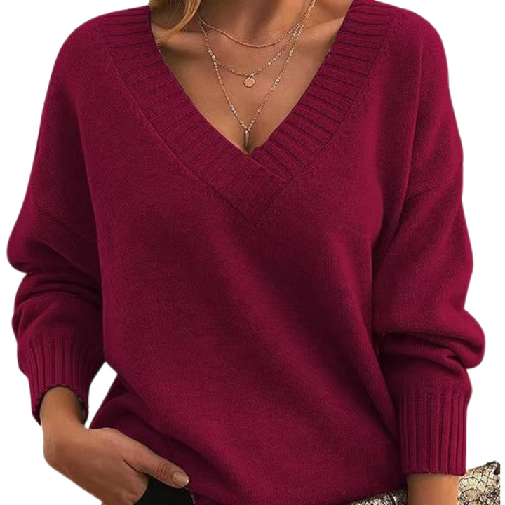 LILLIAN™ – Leichter V-Pullover