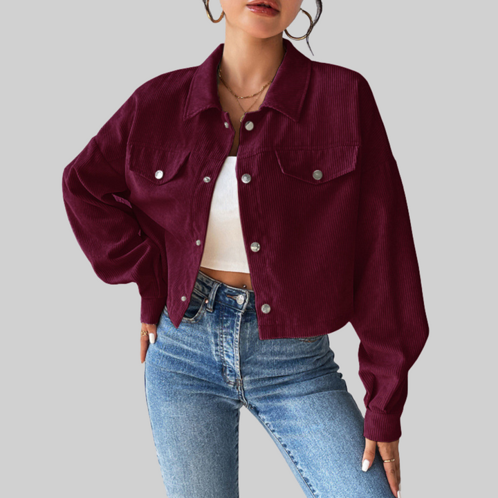 ESTRELLA™ – Klassische Jacke mit Hemdkragen und Knopfleiste