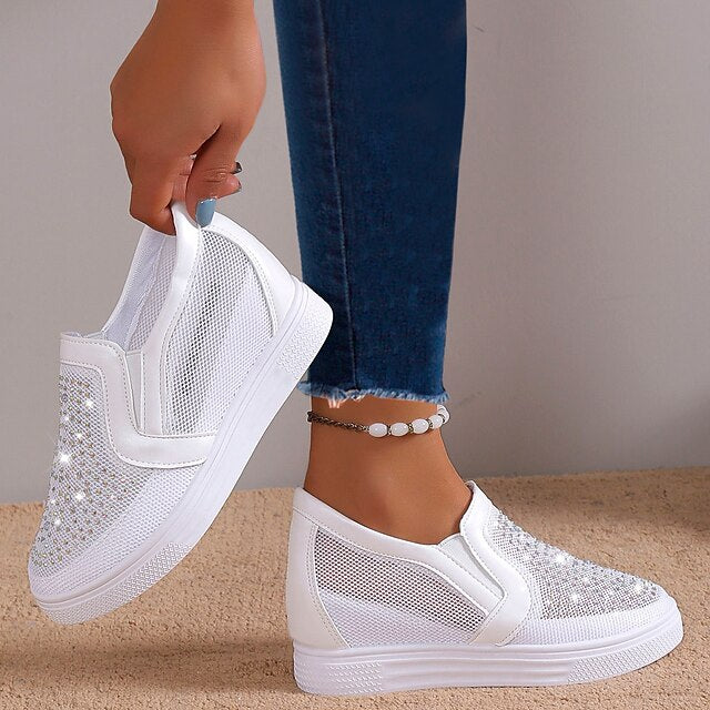 SABRINA™ – Moderne Glitzer-Sneaker