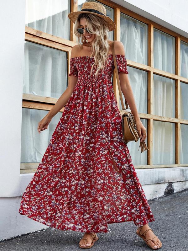 AMELISE™ – Vintage Freizeit-Rüschen-Sommerkleid